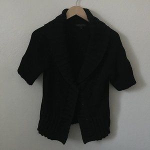 Banana Republic Black, Cardigan Sweater, Size Large